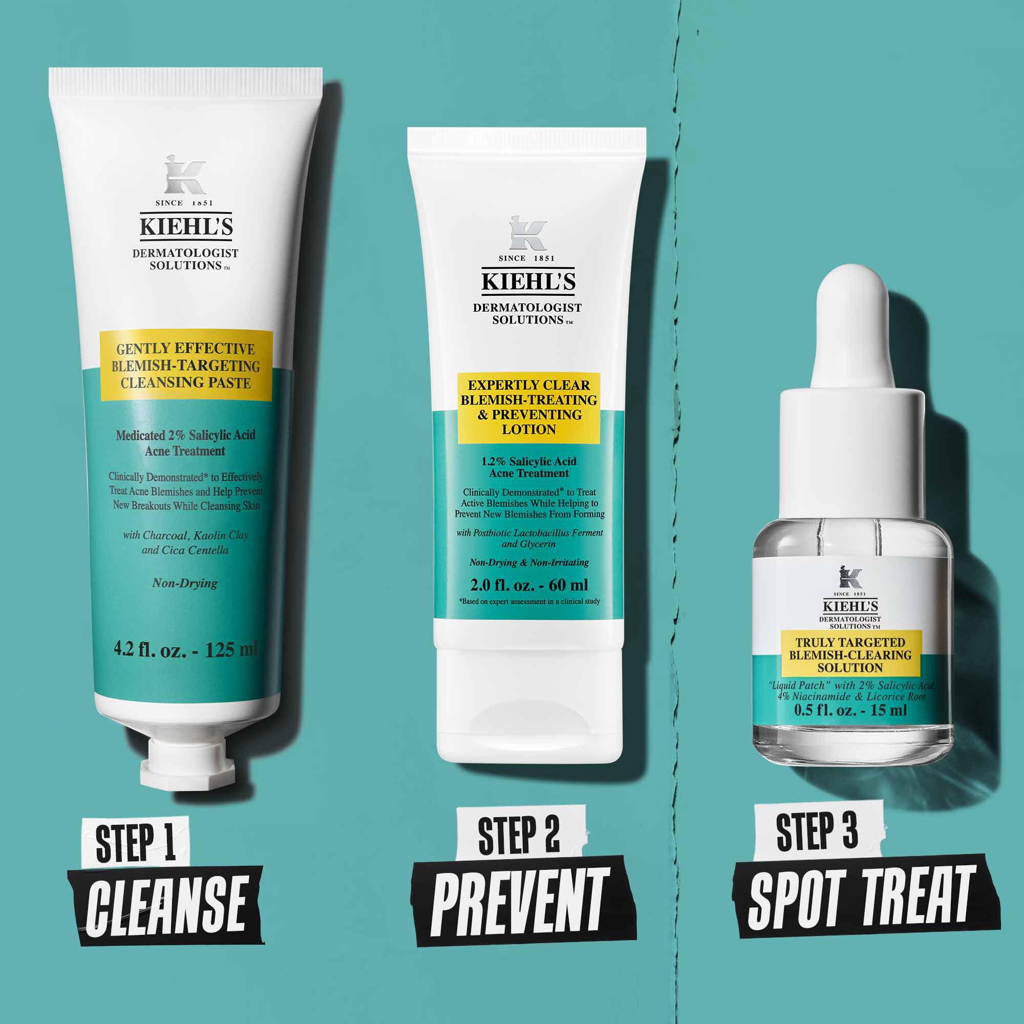 Gently Effective Blemish-Targeting Cleansing Paste - Produs pentru curățarea feței cu textură de pastă și Acid Salicilic