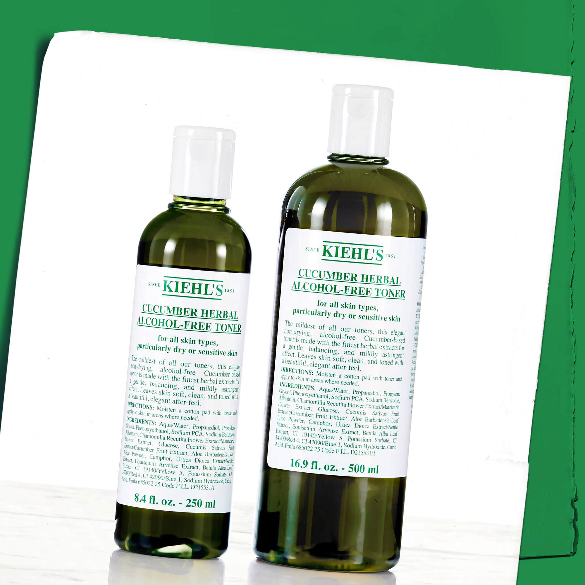 Cucumber Herbal Alcohol-Free Toner - Loțiune tonică cu castravete