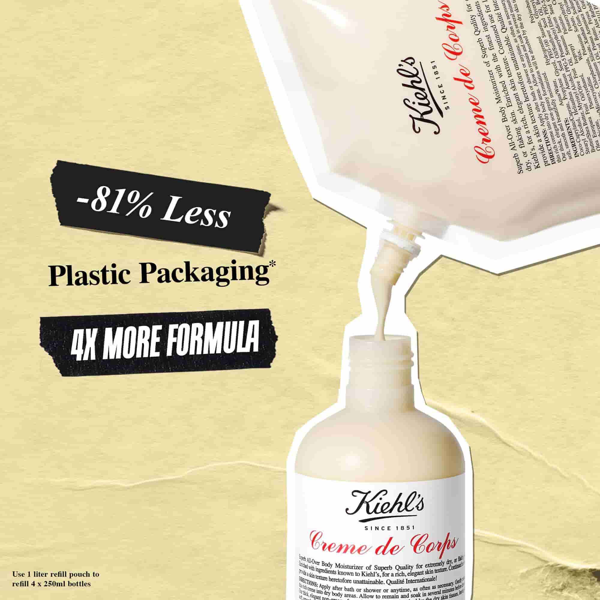 Rezervă ecologică pentru loțiunea de corp Kiehl's Creme de Corps
