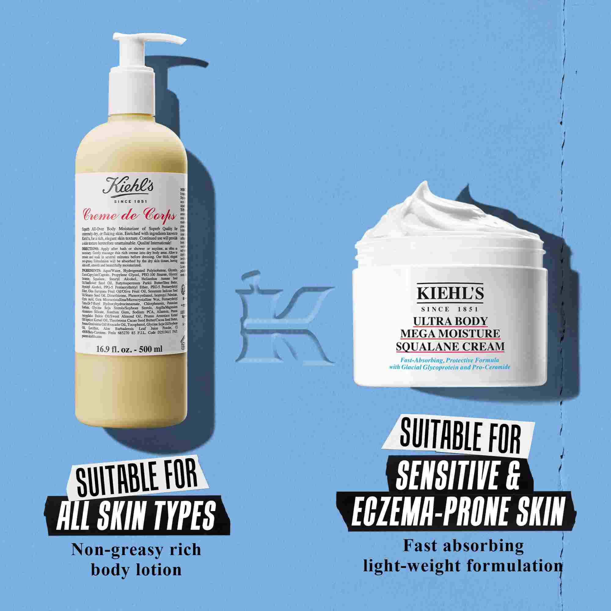 Ultra Body Mega Moisture Squalane Cream - cremă de corp cu Squalane si pro-ceramide
