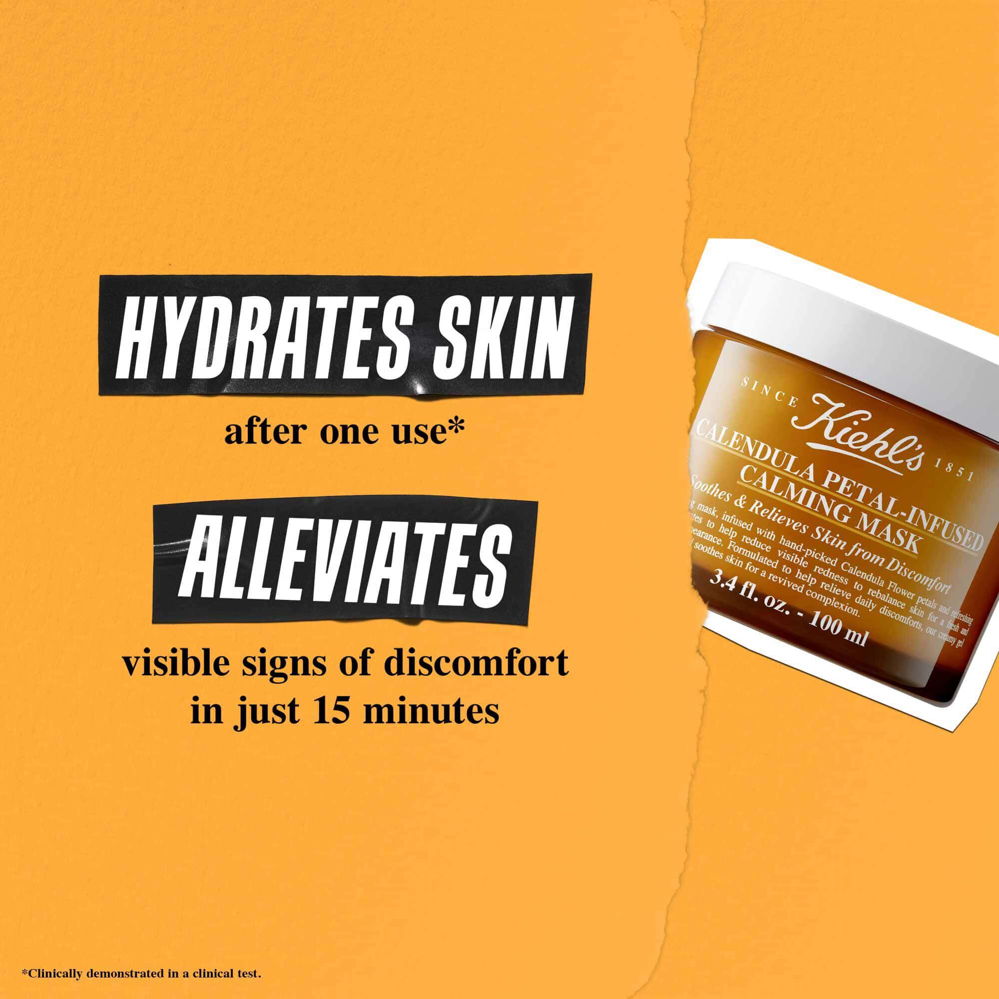 Calendula Petal-Infused Calming Mask - Mască calmantă cu Gălbenele