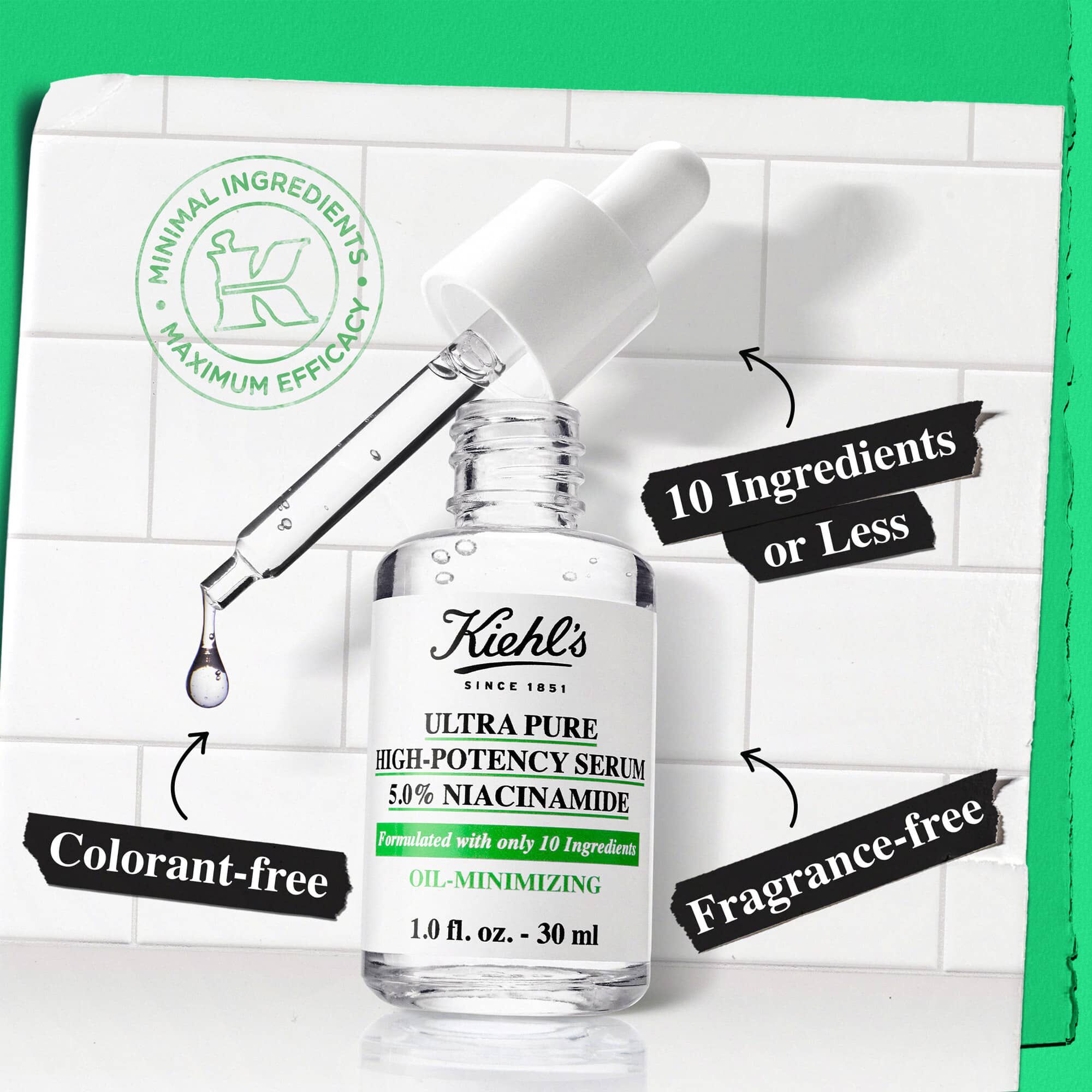Ultra Pure High-Potency Serum - Mai puțin de 10 ingrediente, fără parfum, fără coloranți