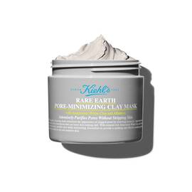Fotografie cu borcanul deschis Kiehl's Rare Earth Cleansing Masque