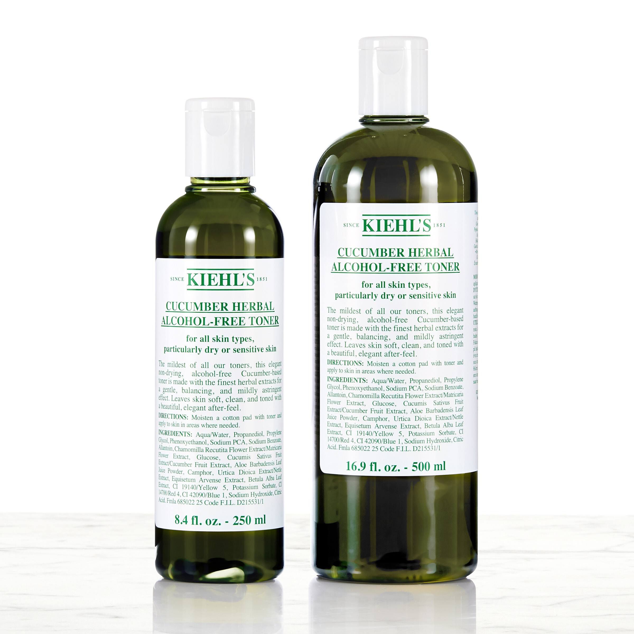 Cucumber Herbal Alcohol-Free Toner - Loțiune tonică cu castravete