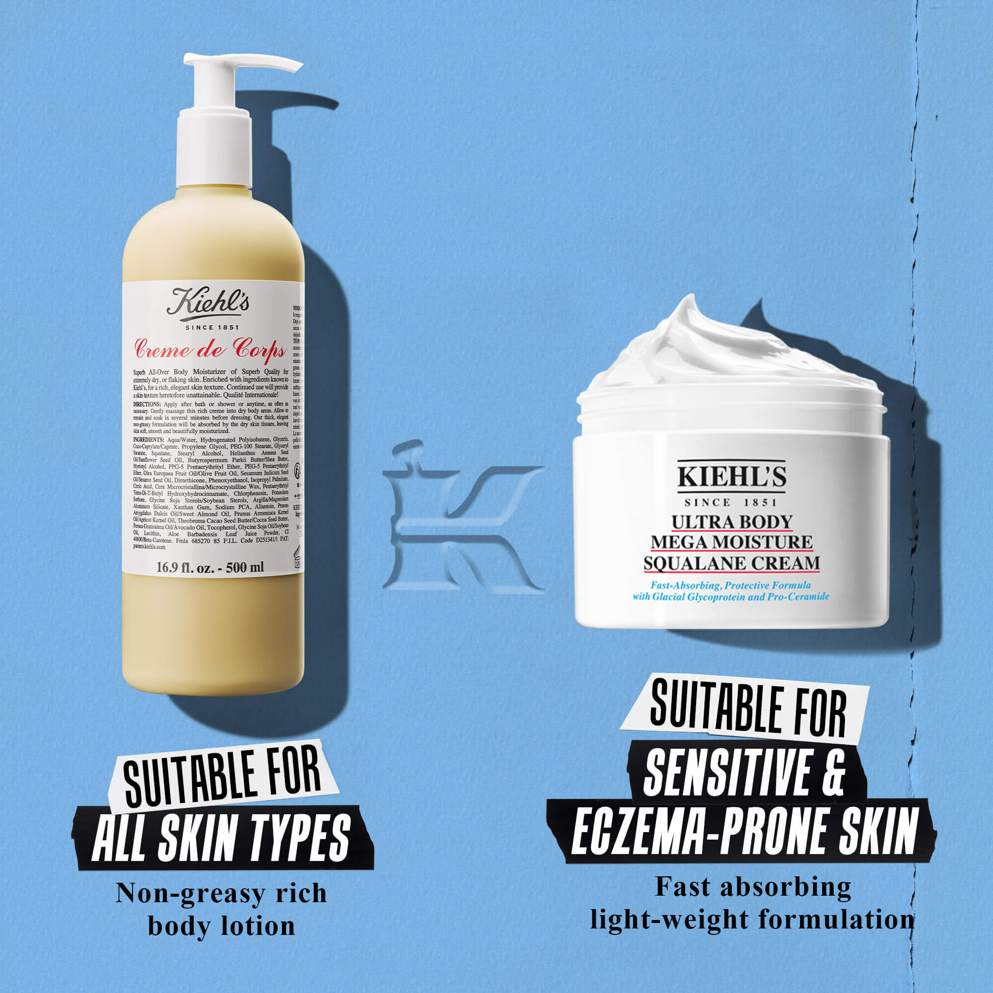 Ultra Body Mega Moisture Squalane Cream - cremă de corp cu Squalane si pro-ceramide