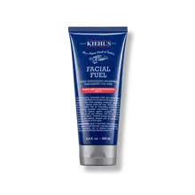 Un tub de 125 ml de cremă hidratantă Kiehl's Facial Fuel SPF 19 pe un fundal alb.