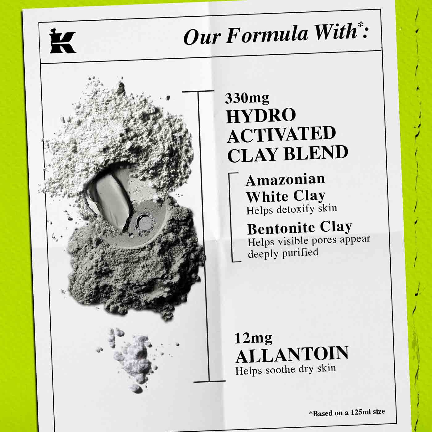 Ingrediente Kiehl's Rare Earth Deep Pore Cleansing Masque - argilă albă amazoniană, Aloe Barbadensis