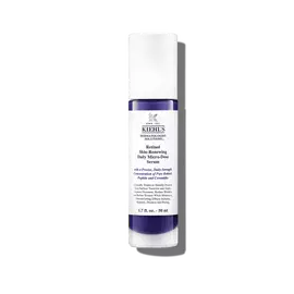 Flacon de serum Kiehl's Retinol Skin Renewing Daily Microdose