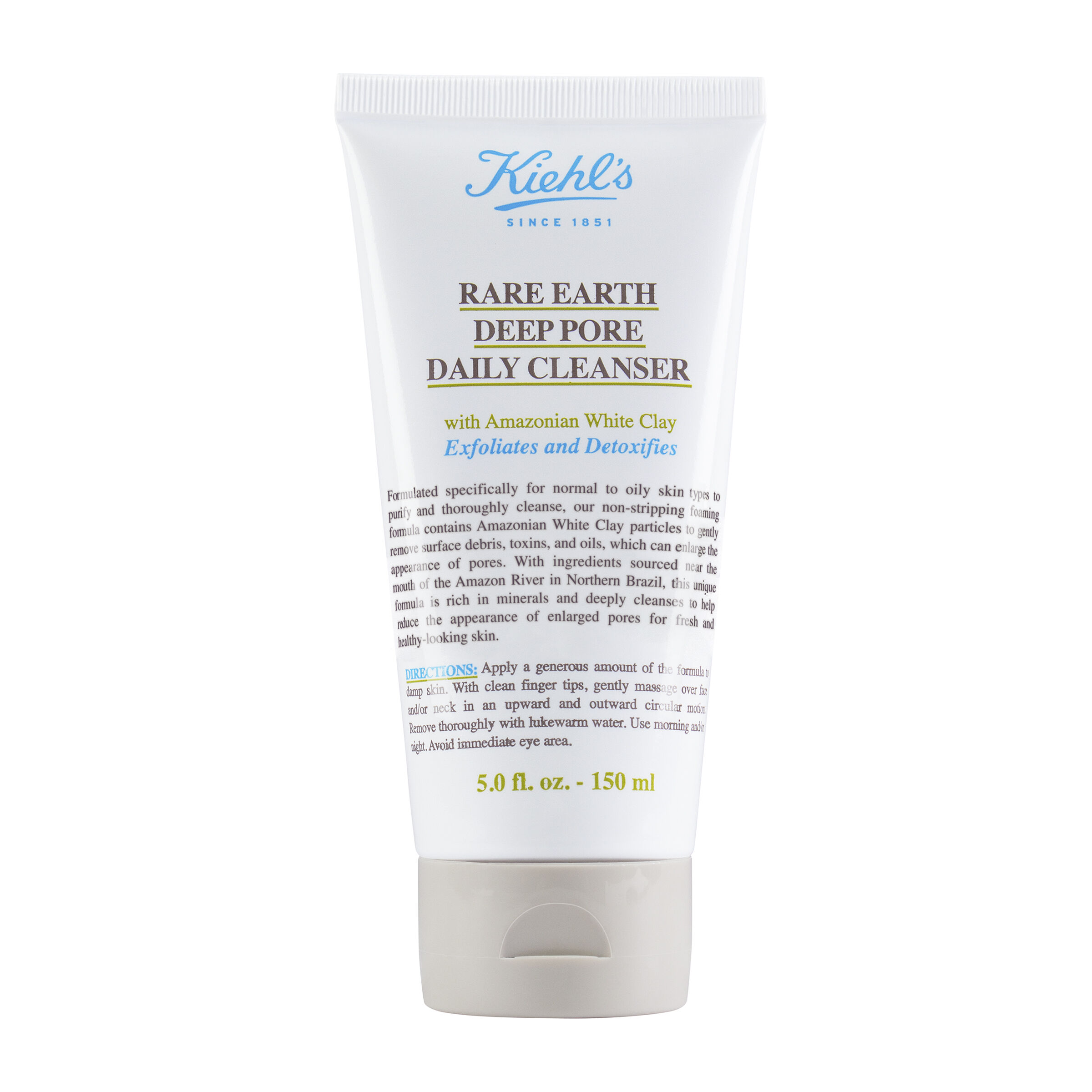 Rare Earth Deep Pore Daily Cleanser - Gel de curățare profundă cu Argilă Albă