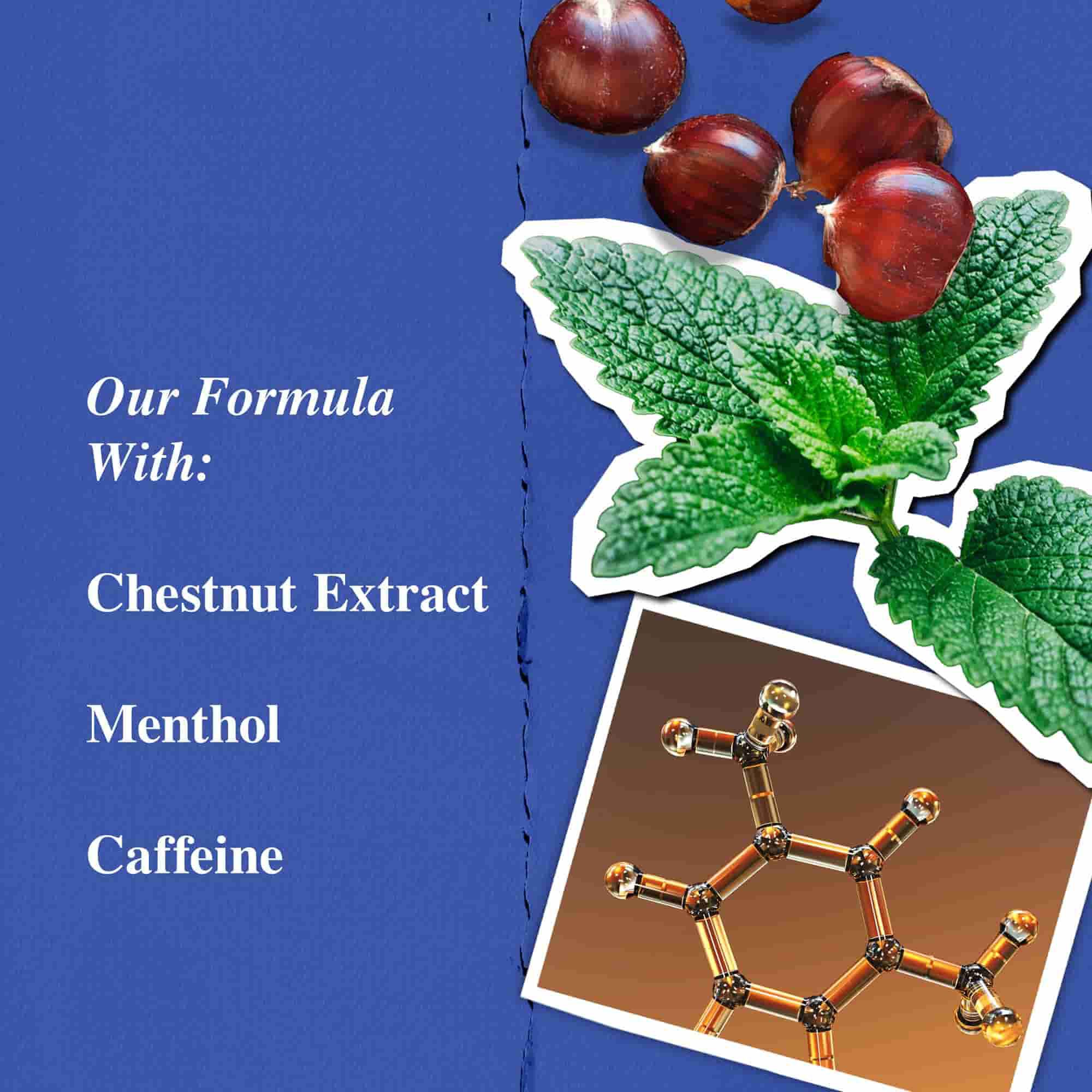 Ingrediente Kiehl's Facial Fuel Energizing Face Wash - extract de castan, cofeină, mentol