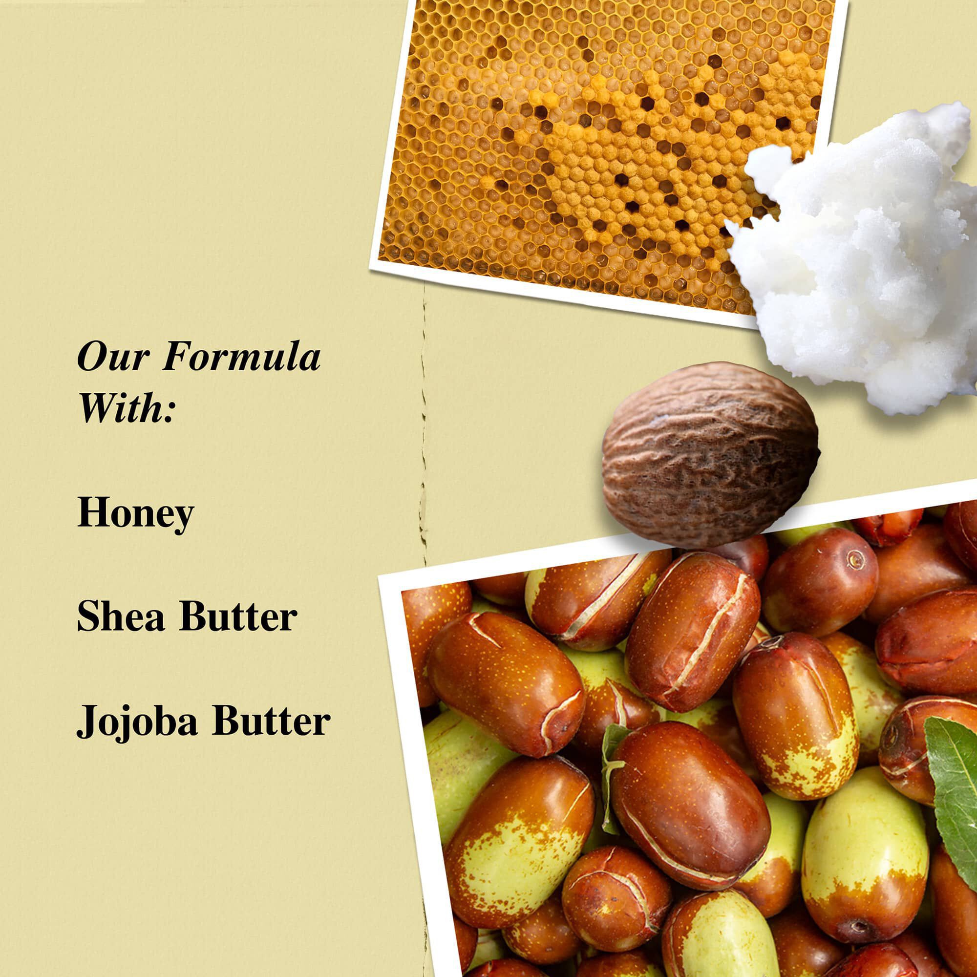 Ingrediente unt de corp Kiehl's Creme de Corps Whipped Butter - miere, unt de shea și unt de jojoba
