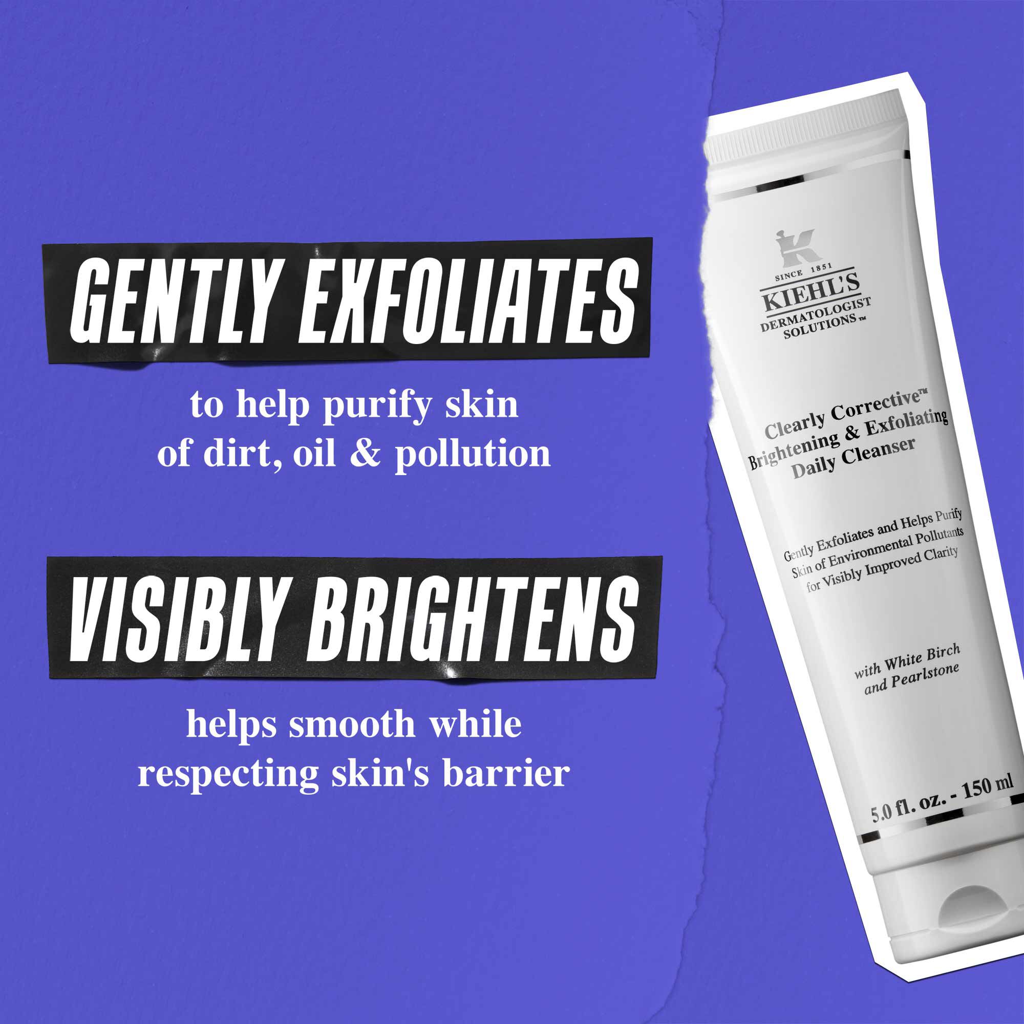 Clearly Corrective™ Brightening & Exfoliating Daily Cleanser - Gel de curățare și exfoliere zilnică