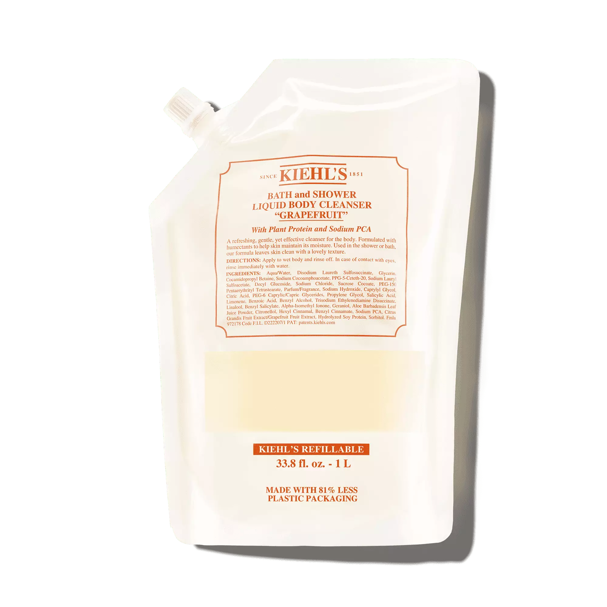 Bath and Shower Liquid Body Cleanser Grapefruit