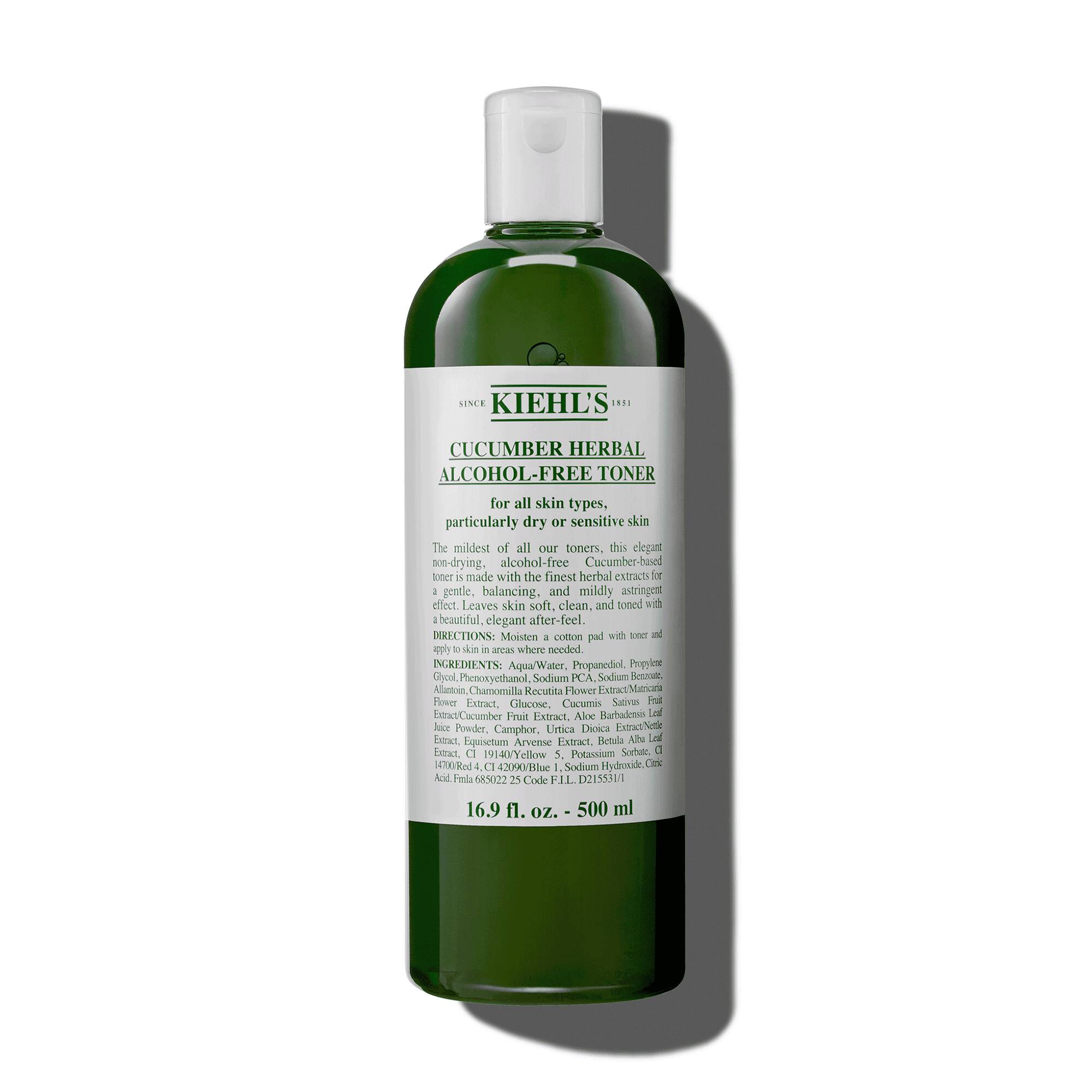 Cucumber Herbal Alcohol-Free Toner - Loțiune tonică cu castravete