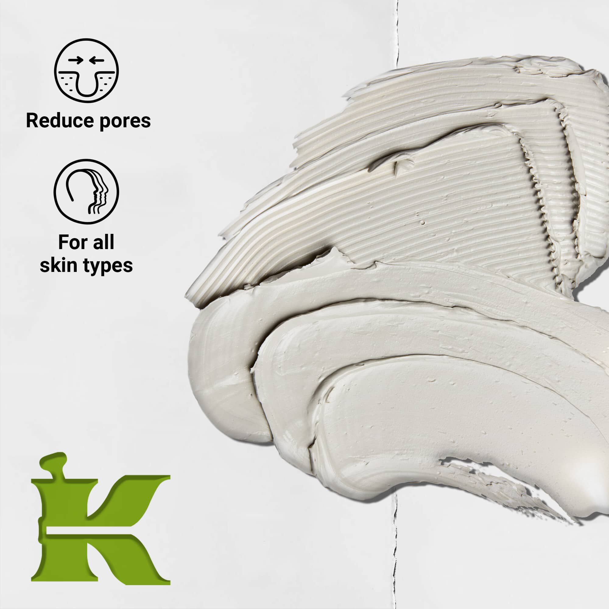 Rare Earth Pore-Minimizing Clay Mask