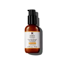 O sticlă de 75 ml de Kiehl's Powerful-Strength Line-Reducing Concentrate pe un fundal alb.
