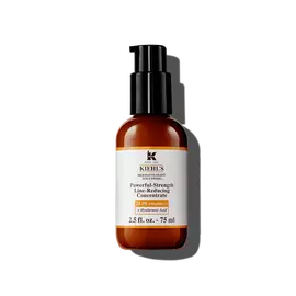 O sticlă de 75 ml de Kiehl's Powerful-Strength Line-Reducing Concentrate pe un fundal alb.