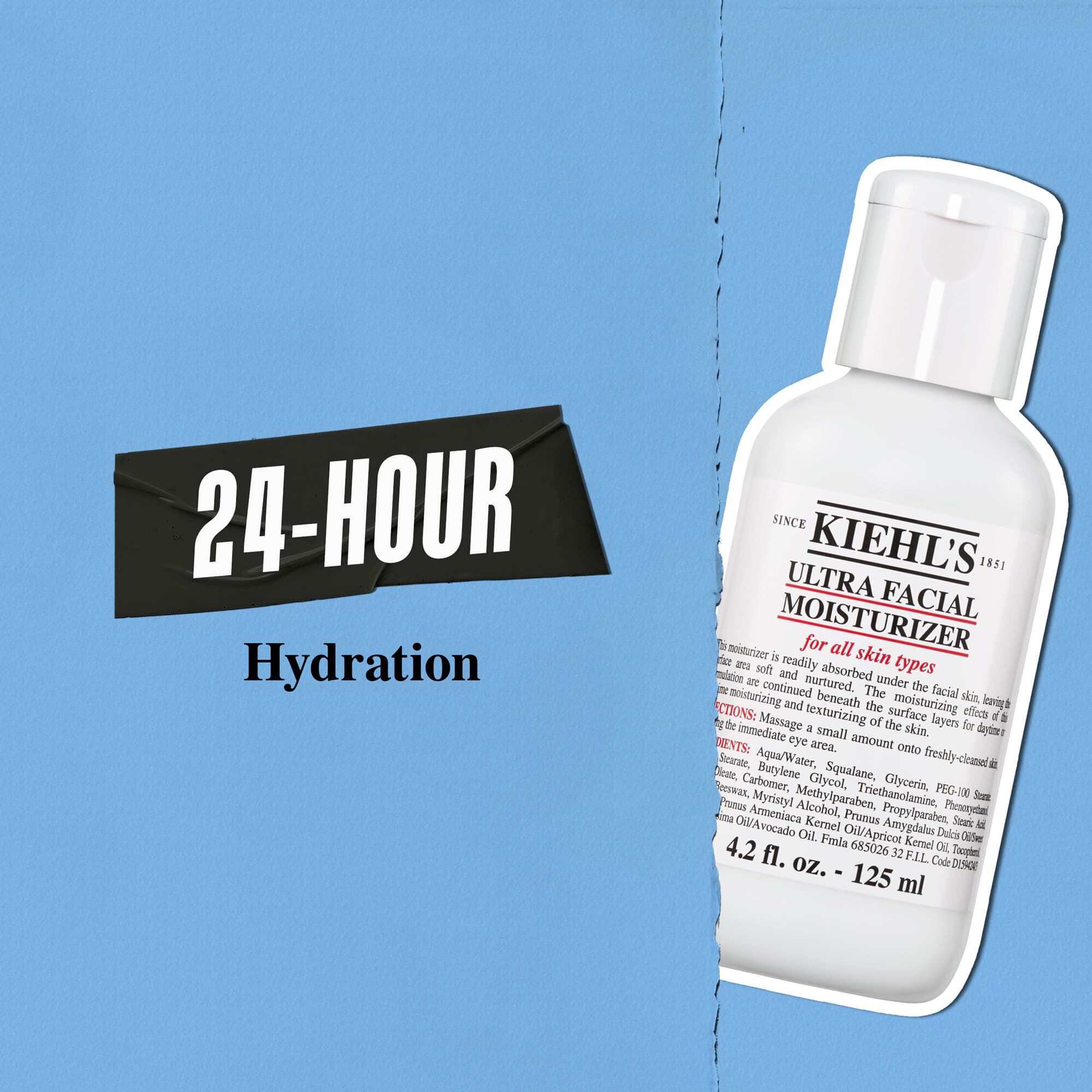 Kiehl's Ultra Facial Moisturizer oferă hidratare timp de 24 de ore