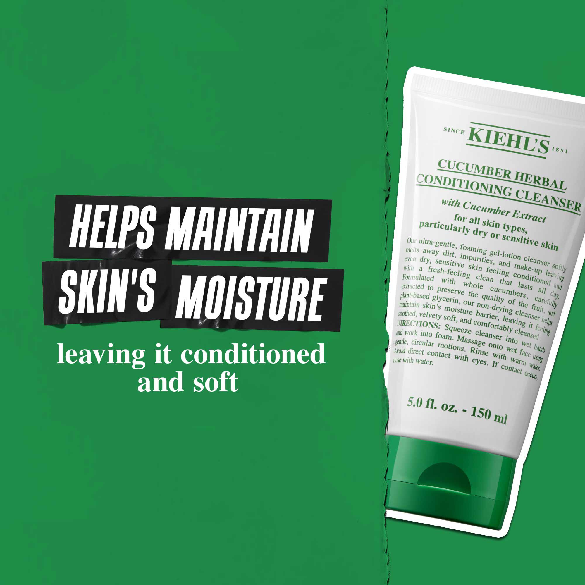 Cucumber Herbal Conditioning Cleanser - Gel de curățare cu Castravete