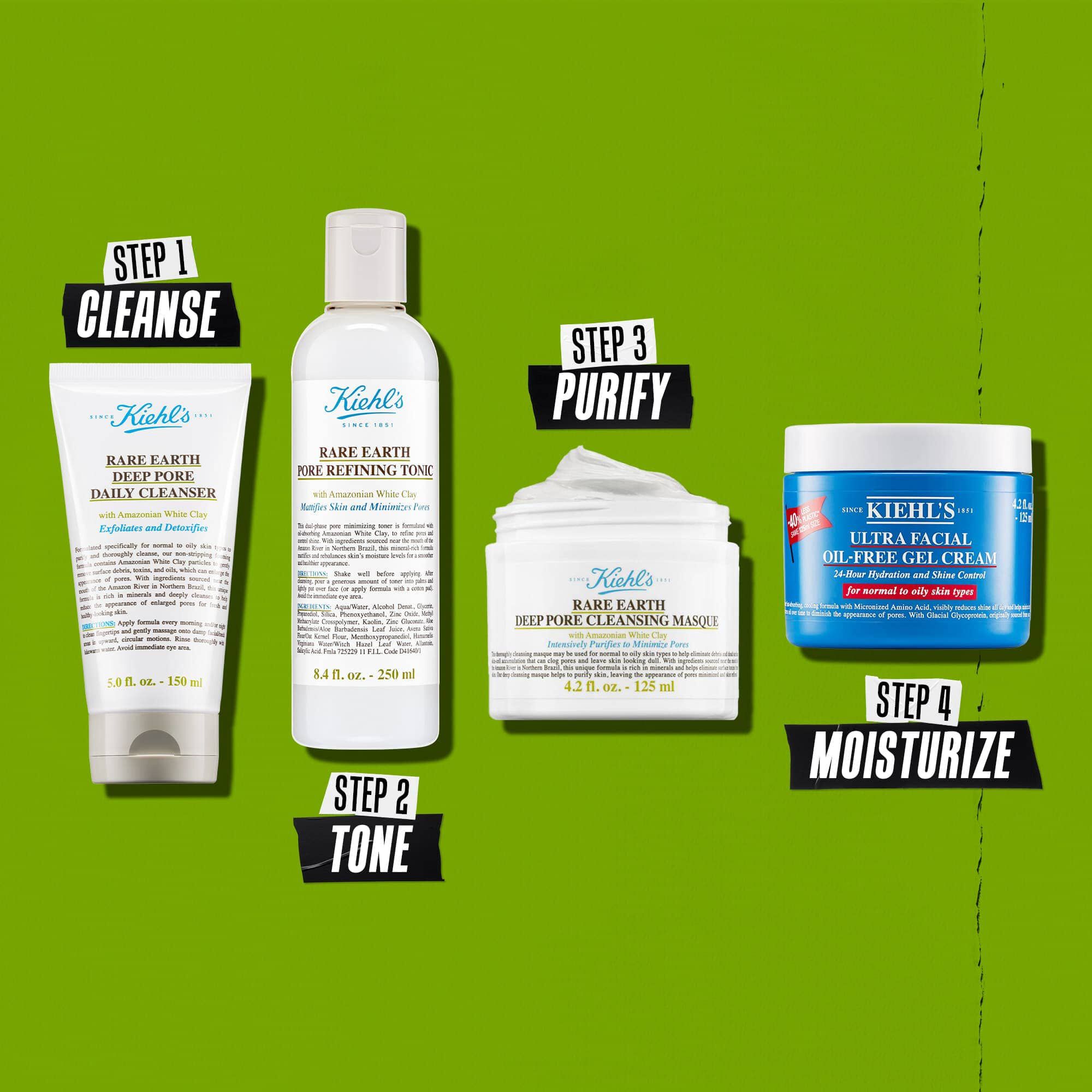 Rare Earth Pore-Minimizing Clay Mask