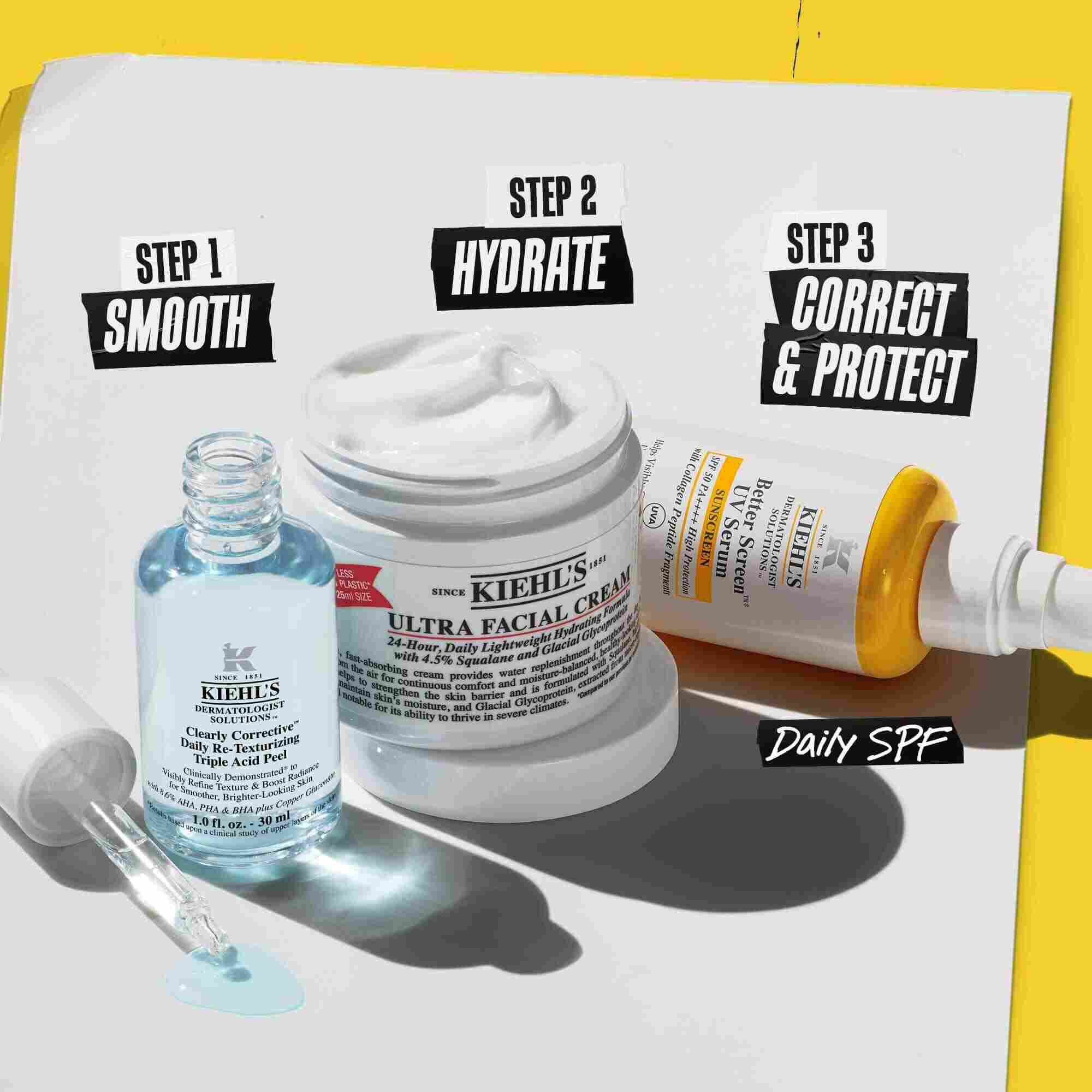 Rutină in 3 pași pentru Better Screen UV Serum