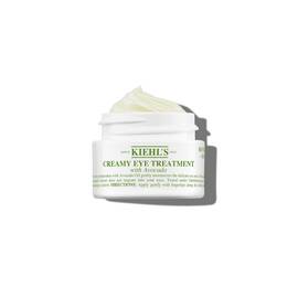 Fotografie cu borcanul deschis Kiehl's Creamy Eye Treatment with Avocado