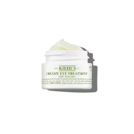 Fotografie cu borcanul deschis Kiehl's Creamy Eye Treatment with Avocado