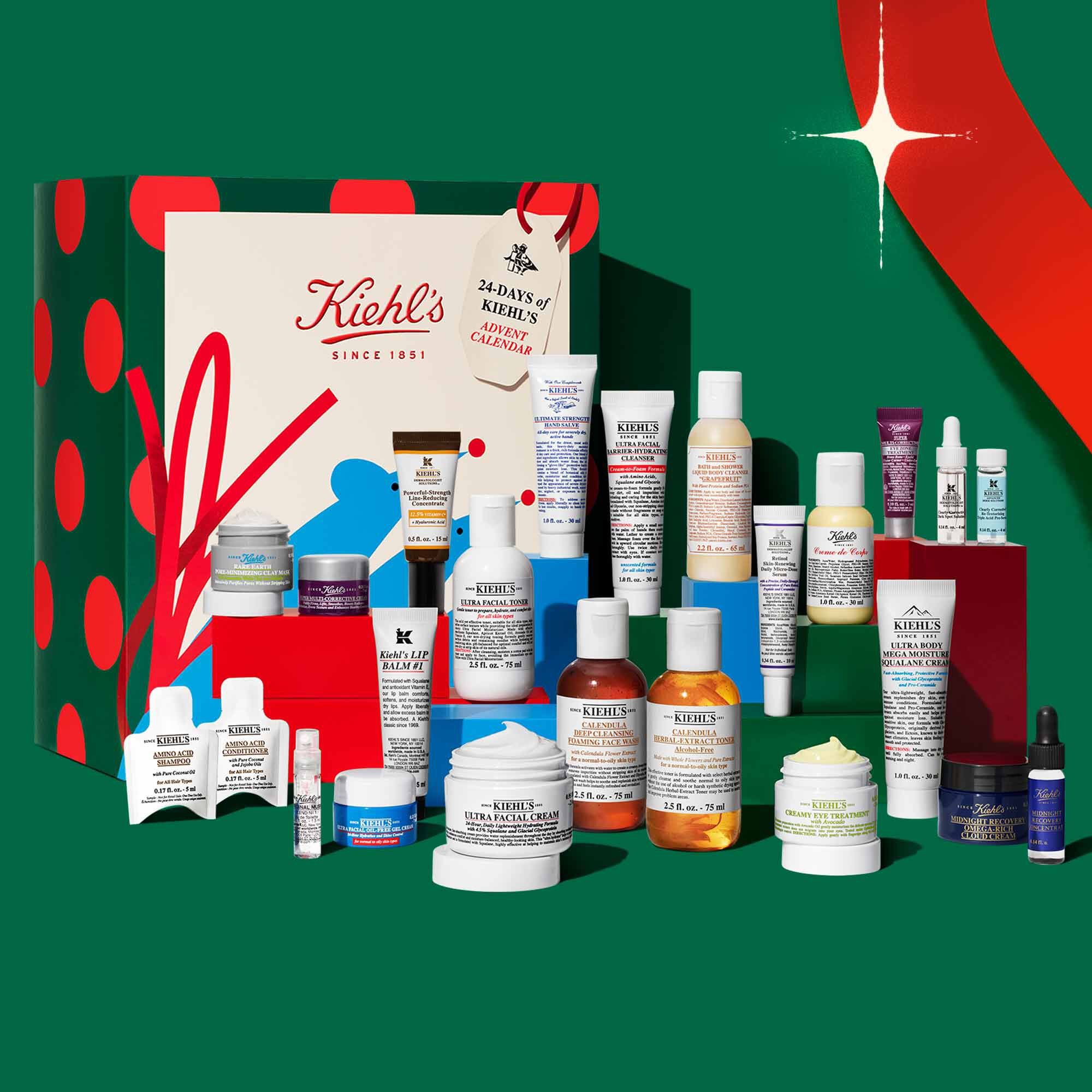 24 Zile - Calendarul de Advent KIEHL`S