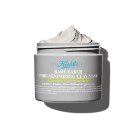 Fotografie cu borcanul deschis Kiehl's Rare Earth Cleansing Masque