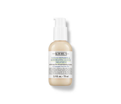 Flacon de tratament Kiehl's pentru părul deteriorat, cu pompiță, 75 ml. Produs hidratant și reparativ.