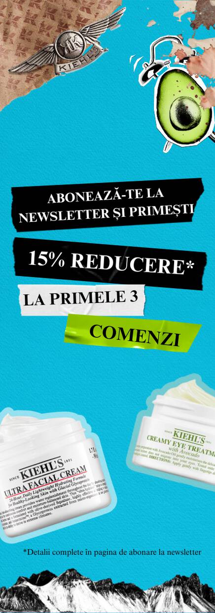 Abonează-te la newsletter si beneficiezi de 15% reducere la primele 3 comenzi. Detalii complete in sectiunea de abonare la newsletter.