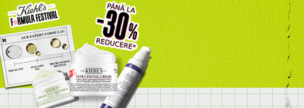 In chimie, orice reacție are formula ei - așa e și la Kiehl's.
