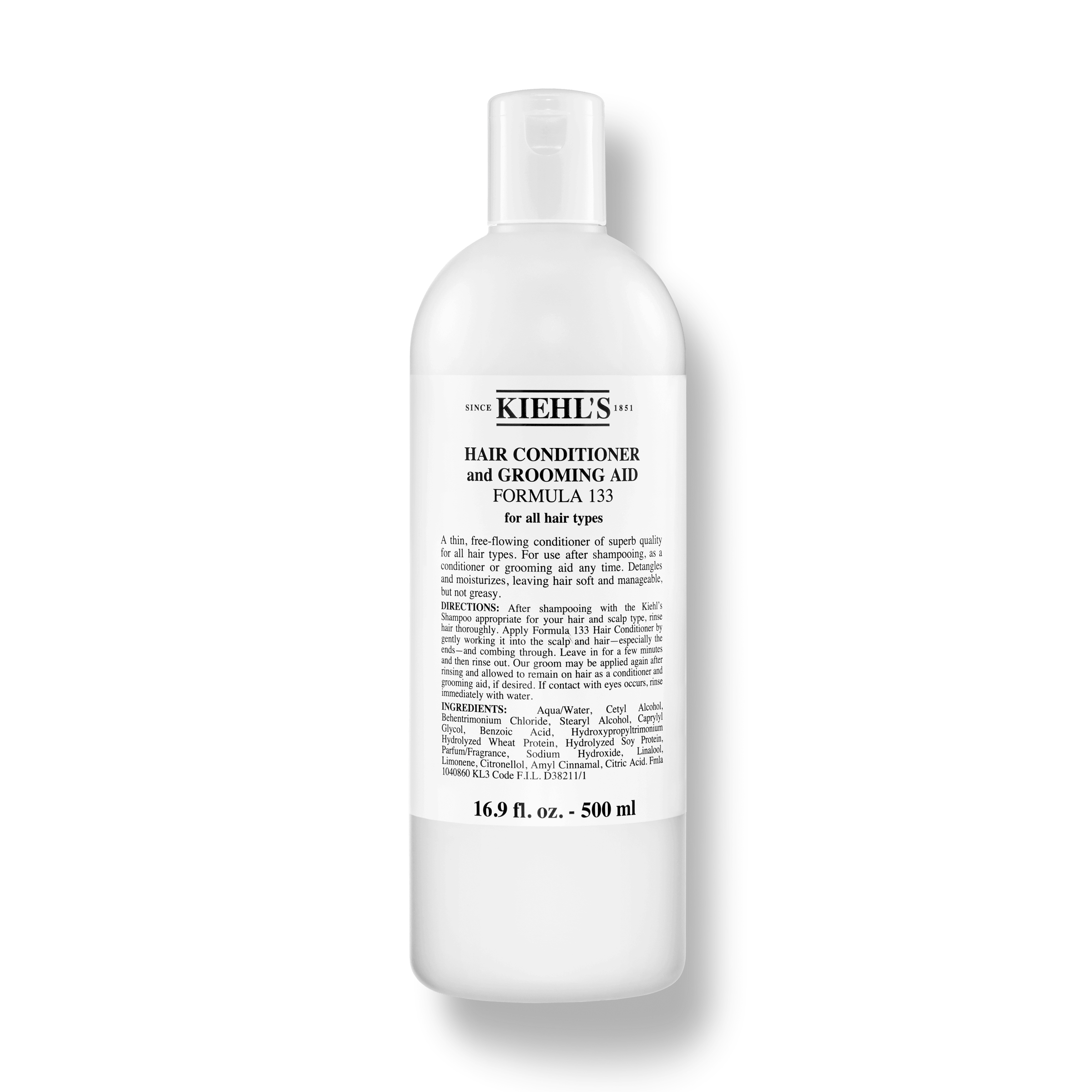 Hair conditioner and grooming aid formula 133