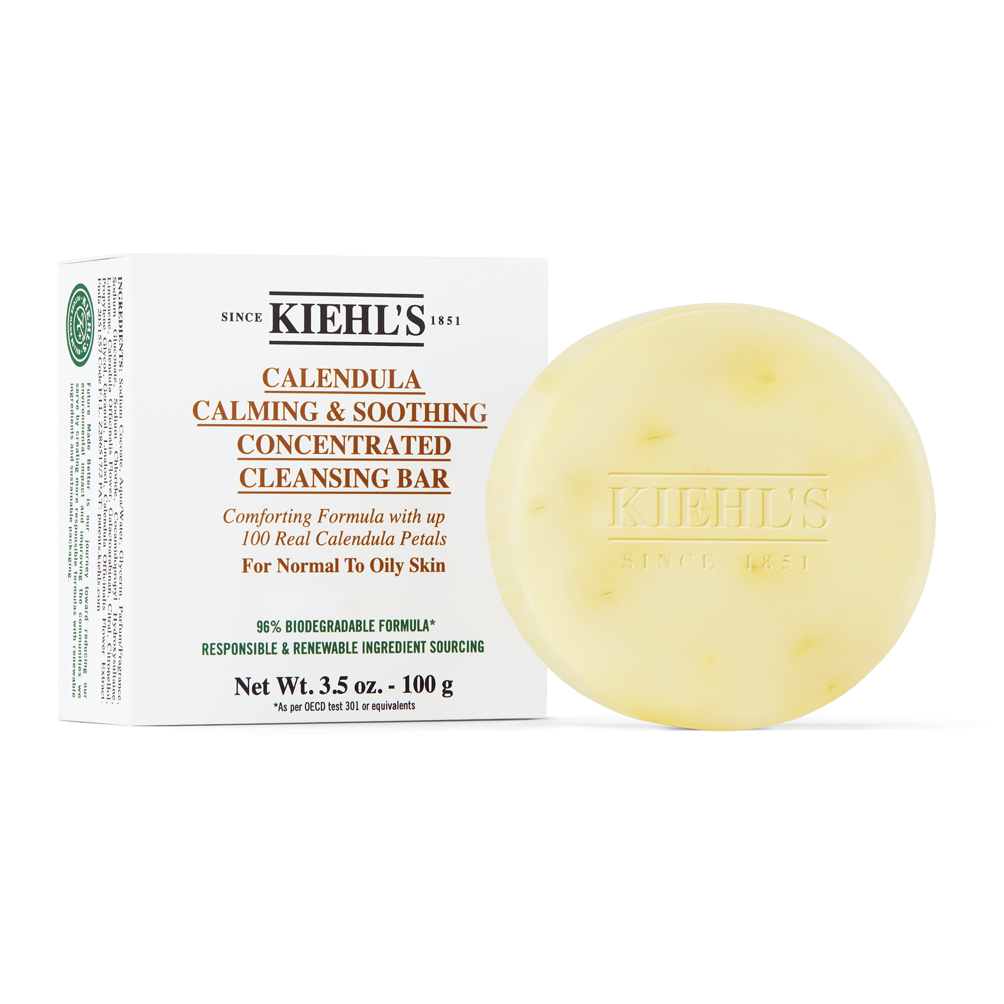 Calendula calming & soothing concentrated cleansing bar