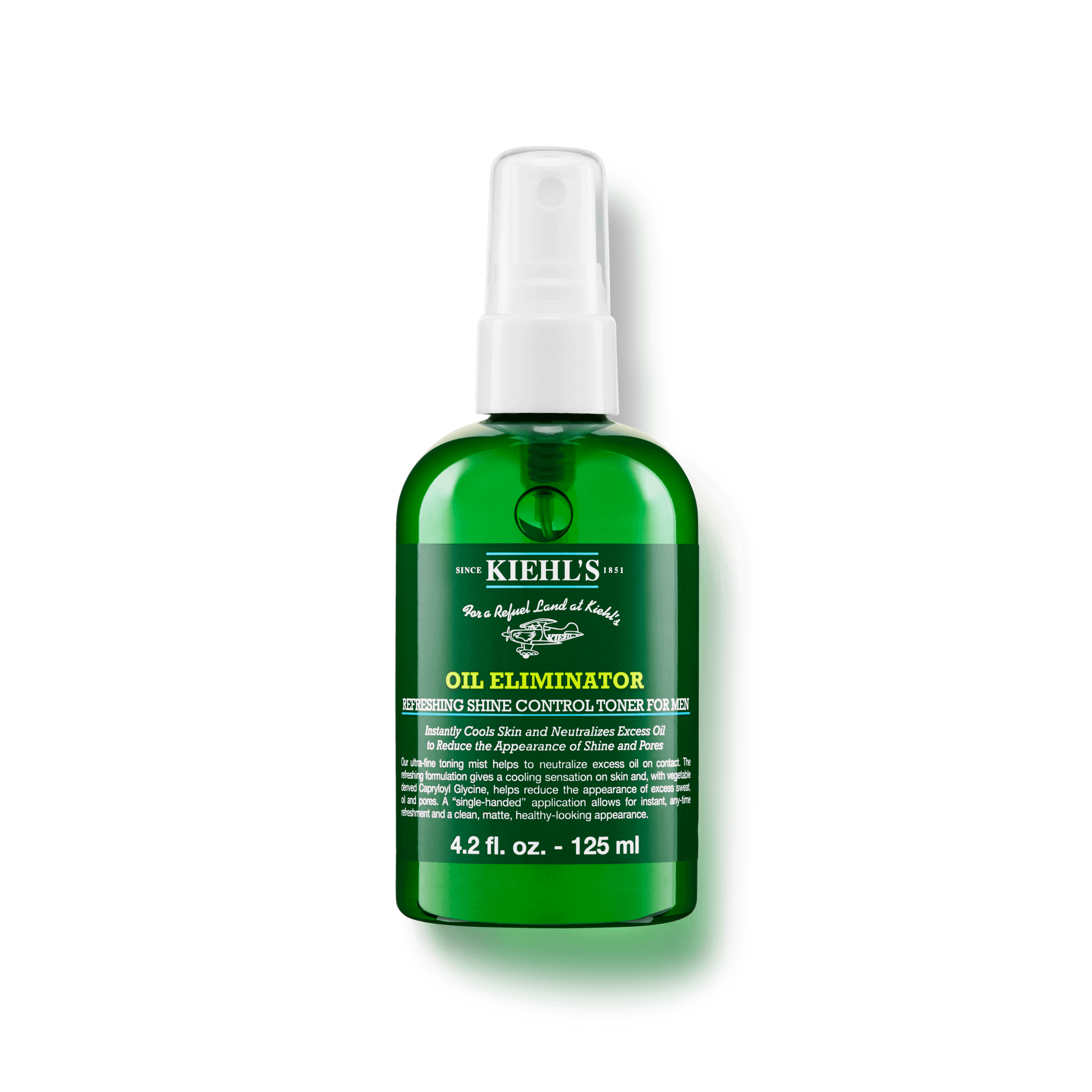 Men\'s Oil Eliminator Refreshing Shine Control Spray Toner - - Loțiune tonică spray pentru bărbați