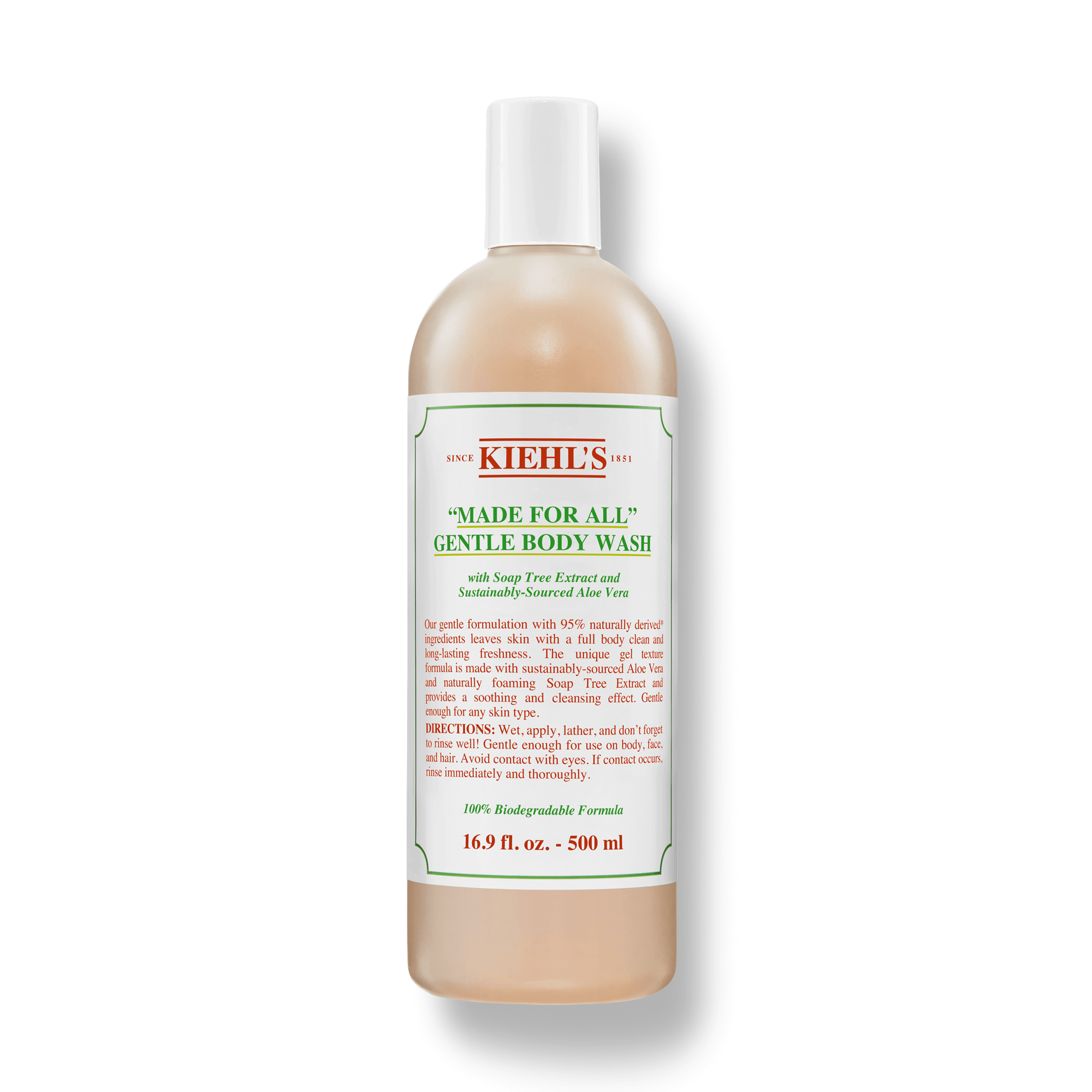 Made for all gentle body cleanser