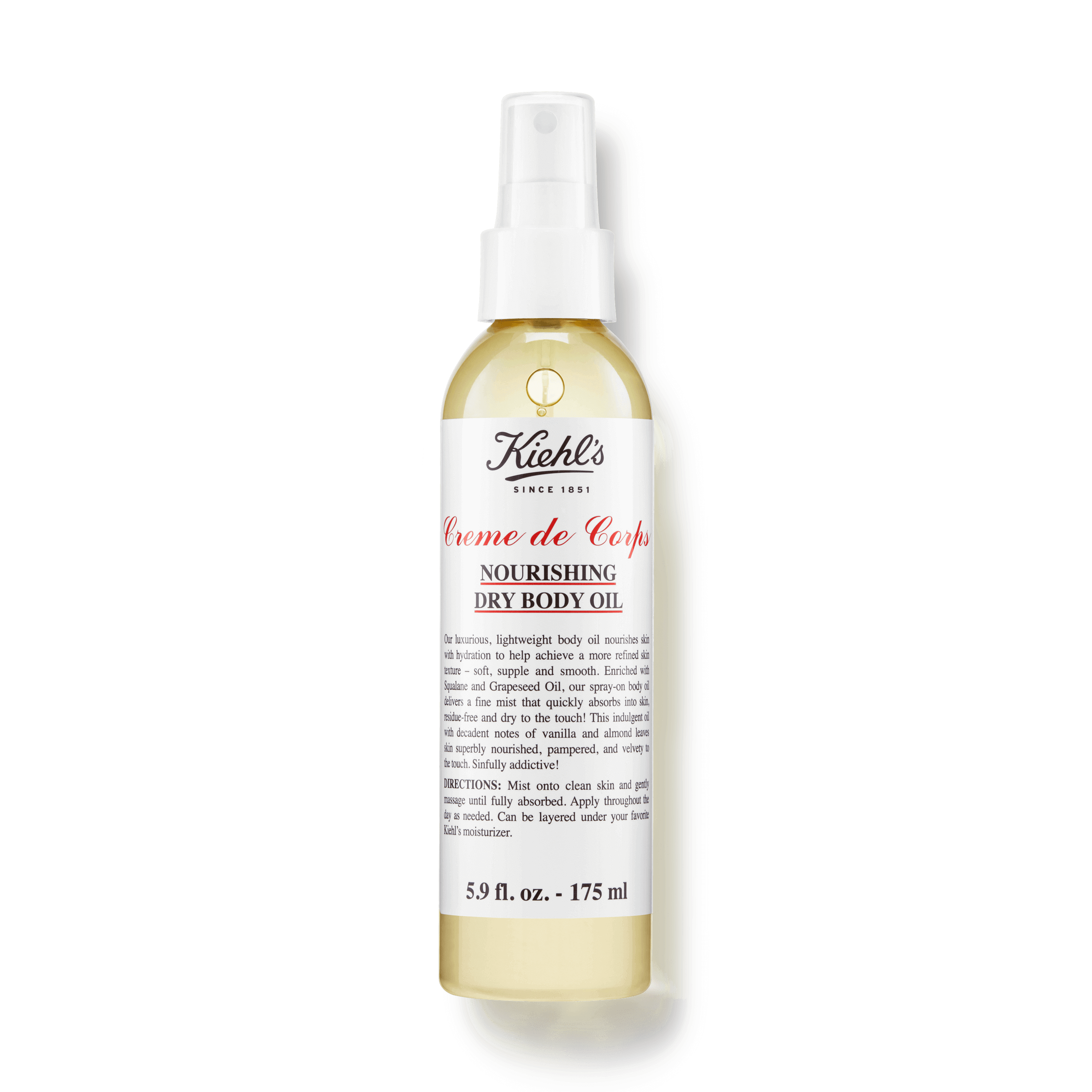 Creme de corps nourishing dry body oil