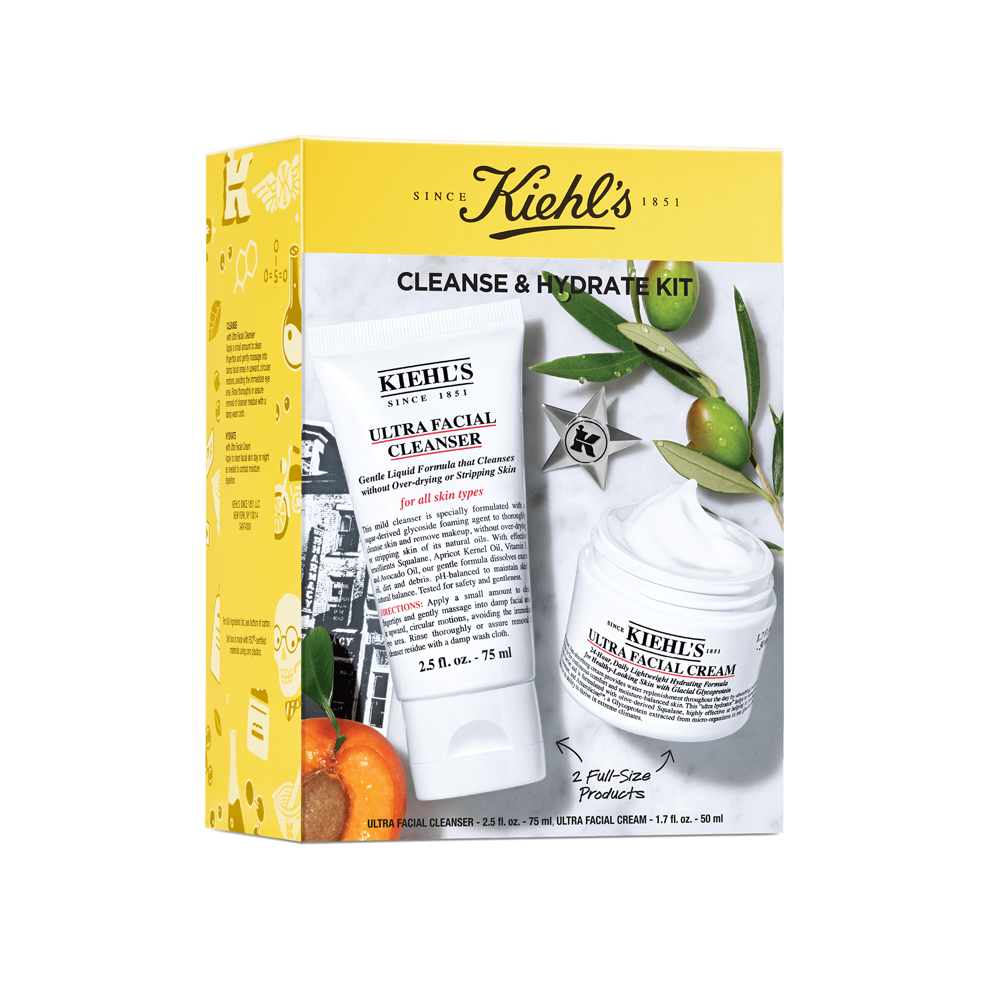 Kiehls Set de curățare & hidratare